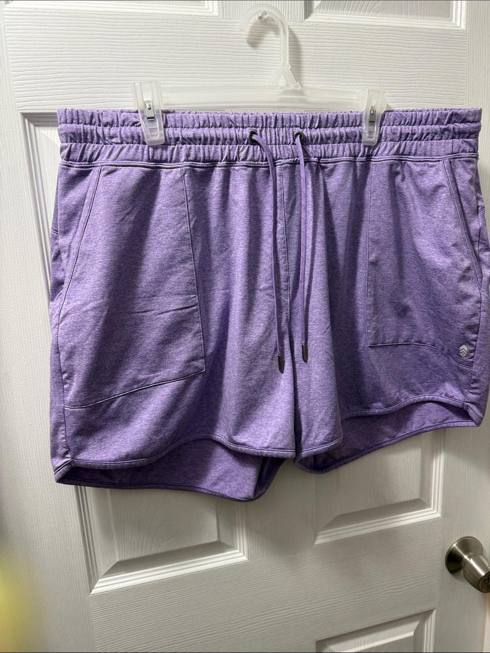 Free Country Purple Drawstring Shorts